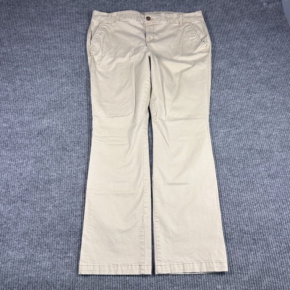 Old Navy Pants Mens 38x31 Khaki Boot Cut Chino Pants Tan